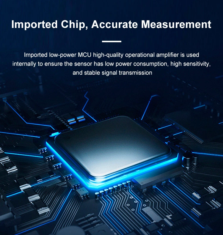 LCD Digital Integrated temperature and humidity sensor with Rs485