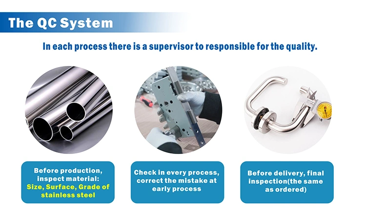 Stainless Steel Universal Door Coordinator Selector for Double Door